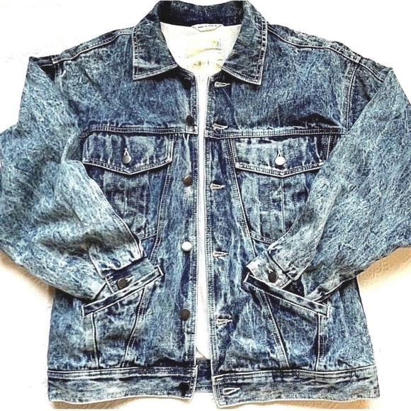 Gitano Other - Gitano Acid Washed Trucker Jean Jacket S Unisex
